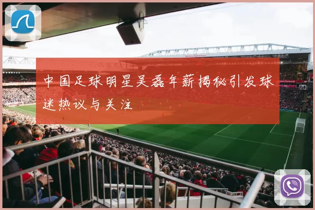 中国足球明星吴磊年薪揭秘引发球迷热议与关注