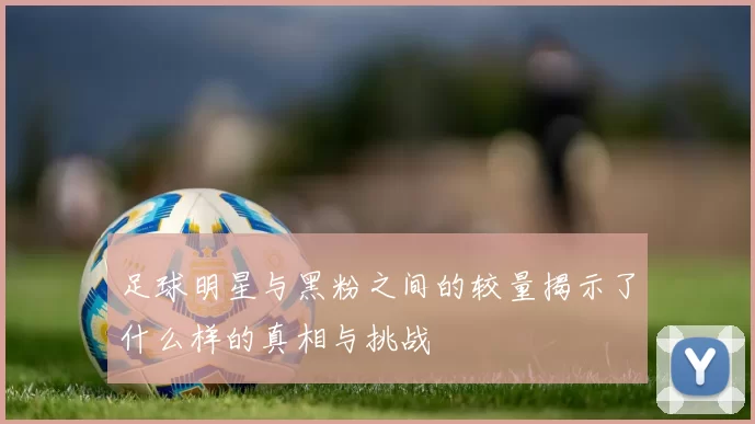 足球明星与黑粉之间的较量揭示了什么样的真相与挑战